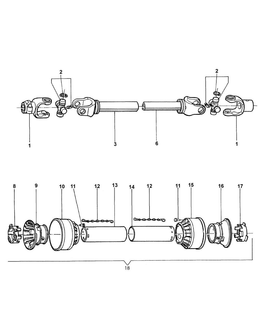 Driveline Version 1 Diagram and Parts List for FM72 59A400337 Cub Cadet Lawn Tractor